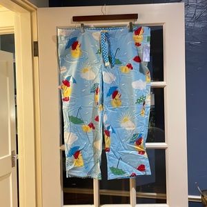 Nick & Nora Rubber Ducky PJ Bottoms, Size M, NWT